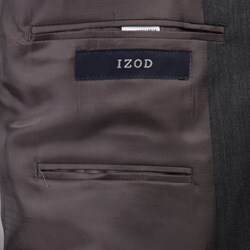 Izod Men's Grey 2-button Suit