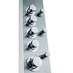Vigo Soho Stainless Steel Shower Panel and Sprayer