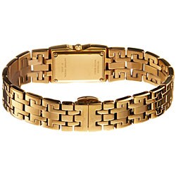 Wittnauer Beckett Women's Goldtone Steel Diamond Watch