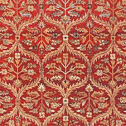 Heirloom hand-knotted Treasures Kerman Wool Rug (6' x 9')