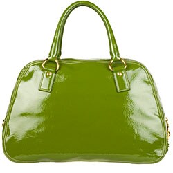 Prada Naplak Green Bowler Bag