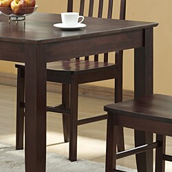 Abigail 60-inch Solid Wood Espresso Dining Table