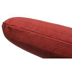 Sunbrella Dupione Henna Seat Cushion with Ties