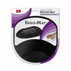Premium Memory Foam Ergo Mouse Mat (Case of 24)