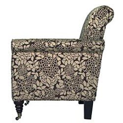 angelo:HOME Harlow Floral Coffee and Cream Arm Chair