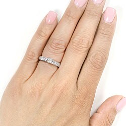 14k Gold 1ct TDW Princess Diamond Engagement Ring (H-I, I1-I2)