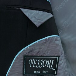 Tessori Men's Milan Collection 3-button 2-piece Suit