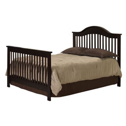 DaVinci Jayden 4-in-1 Crib with Toddler Rail in Espresso