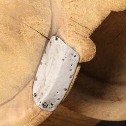 Reclaimed Wood Trays on Stands (India)