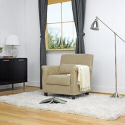 Marquis Tan Microfiber Club Chair