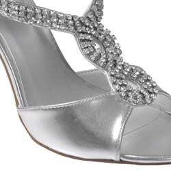 Adi Designs Women's Rhinestone Detail Heels