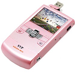SVP MP300 Pocket Pink HD Video Camera and Media Player 