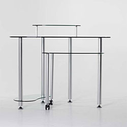 Gretchen Glass Computer Desk