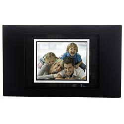 TAO 5.6-inch Black Modern Wood Digital Photo Frame