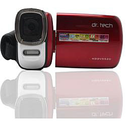 Dr. Tech 5MP 2.4-inch Red Digital Camcorder