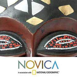 Sese Wood 'Dagomba Healer' Sculpture (Ghana)