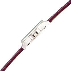 Burgi Women's Diamond Classic Stainless Steel GMT Date Strap Watch