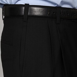 Austin Reed Men's Black Pleated Dress Pants