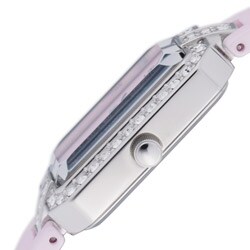 Haurex Italy Women's 'Miroir' Pink Ceramic Watch