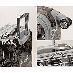 Rockland Vision Garden Hardside 3-piece Spinner Luggage Set