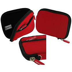 rooCASE SLV2 Red Panasonic Neoprene Digital Camera Case