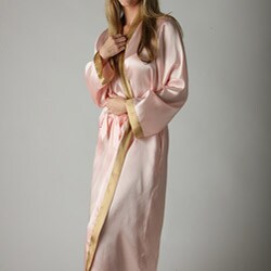 Classic Women's Long Satin Robe