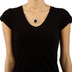 Encore by Le Vian 14k Gold 3/4ct TDW Diamond and Quartz Necklace (J-K, SI1-SI2)