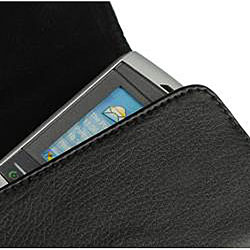 Premium Leather BlackBerry Storm 2 (9550) Horizontal Case