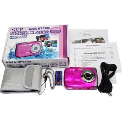 SVP WP5300 Waterproof Pink 12 MP Digital Video Camera with 2GB Card