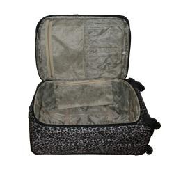 American Flyer Leopard Expandable 5-piece Luggage Set