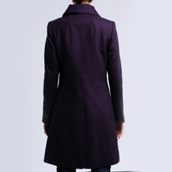 Larry Levine Women's Missy Wool Coat
