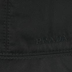Prada Black Bucket Hat 