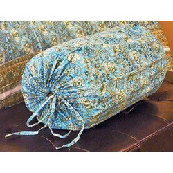 Handmade 'Nilima' Reversible 4-piece King-size Quilt Set (India)