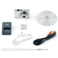 Canon PowerShot ELPH 300HS 12.1MP Silver Digital Camera