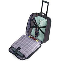 G Pacific Women's 19-in Rolling Laptop Overnighter Carry-on