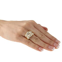 18k Yellow Gold 2 1/3ct TDW Diamond Ring (H-I, I2-I3)