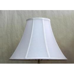 Speckled Off-White Flower Applique Table Lamp