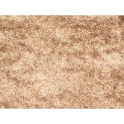 Hand-tufted Silky Shag Beige Rug (6'6 x 6'6)
