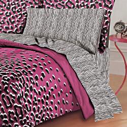 Kitten 5-piece Twin XL-size Bed in a Bag with Sheet Set