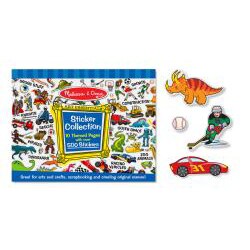 Melissa & Doug Boys Coloring / Sticker Pad Bundle