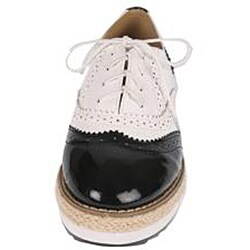 Elegant Women's 'Oxy-1' Platform Oxfords