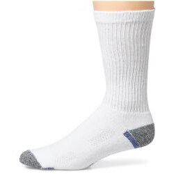 Hanes Men's White Comfort Cool Crew Socks (Pack of 4)