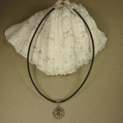 Jewelry by Dawn Tree Of Life Greek Leather Necklace