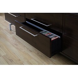 Six-compartment Low Entertainment Unit