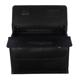 Amerileather Black Wheeled Catalog Case