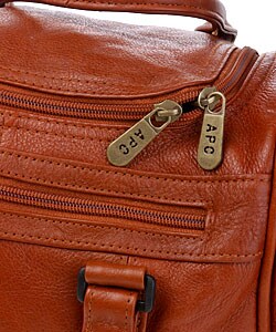 Amerileather Small 13-inch Leather Duffel Bag