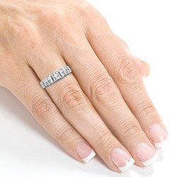 14k Gold 1ct TDW Princess Diamond Ring (GH/ I1)