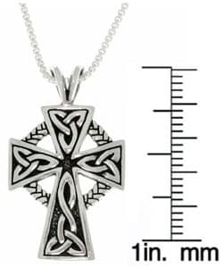 Sterling Silver Celtic Cross Pendant