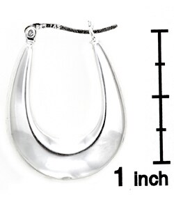 Sterling Silver Hoop Earrings