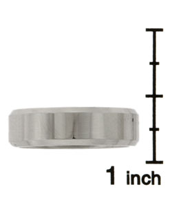 Men's Titanium Polished Band (7 mm)